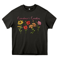 Asphalt grandma's garden Heavy Core Tee - MaliasSmallBusiness