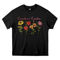 Black grandma's garden Heavy Core Tee - MaliasSmallBusiness
