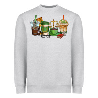Heather Grey lawyer coffee cups Heavyweight Sweatshirt - AdoDesignShop