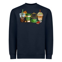Navy lawyer coffee cups Heavyweight Sweatshirt - AdoDesignShop