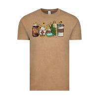 Vintage Coffee san judas coffee Vintage Tee - JahusDesignShop
