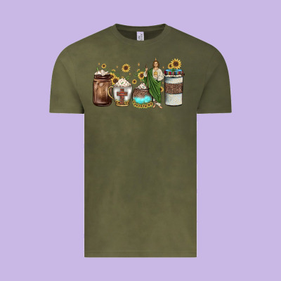 San Judas Coffee Vintage Tee Designed By Jahusdesignshop