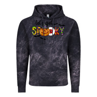 Cloud Black Let's Get Spooky Vintage Hoodie - CowhideDigitalArt