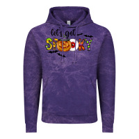 Cloud Purple Let's Get Spooky Vintage Hoodie - CowhideDigitalArt