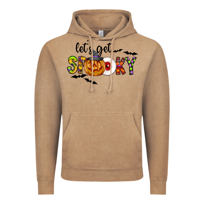 Let's Get Spooky Vintage Hoodie by CowhideDigitalArt | Teevron