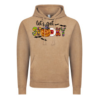Vintage Coffee Let's Get Spooky Vintage Hoodie - CowhideDigitalArt