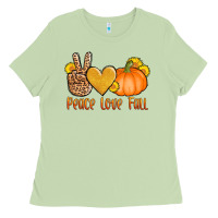 Matcha peace love fall Ladies Tee - AdoDesignShop