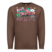 Chestnut Nurse Life Truck Premium Sweatshirt - BundleAndBundleShop