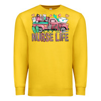 Lemon Nurse Life Truck Premium Sweatshirt - BundleAndBundleShop