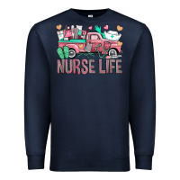 Navy Nurse Life Truck Premium Sweatshirt - BundleAndBundleShop