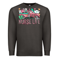 Smoke Nurse Life Truck Premium Sweatshirt - BundleAndBundleShop