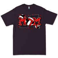 Plum mom volleyball Premium Tee - Zillion Design Studio