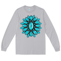 Moon Dust turqoise gemstone Long Sleeve Tee - AdoDesignShop