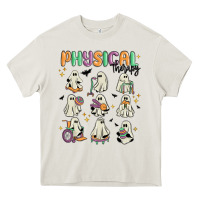 Cream physical therapy Heavy Core Tee - MaliasSmallBusiness