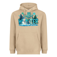 Mushroom hello winter snowman Heavyweight Hoodie - MaliasSmallBusiness