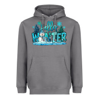 Storm hello winter snowman Heavyweight Hoodie - MaliasSmallBusiness