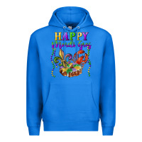 True Royal happy mardi gras fleur de lis king cake crawfish Premium Hoodie - RanaPortraitStore
