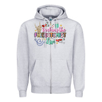 Heather Grey rocking the phlebotomist life Zipper Hoodie - MaliasSmallBusiness