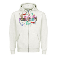 Oatmeal Heather rocking the phlebotomist life Zipper Hoodie - MaliasSmallBusiness