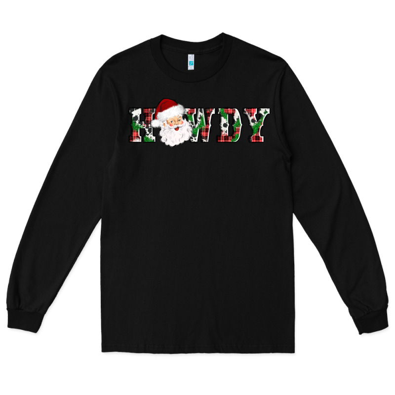Howdy Santa Long Sleeve Tee by AdoDesignShop | Teevron