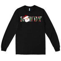 Black howdy santa Long Sleeve Tee - AdoDesignShop