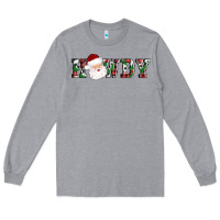 Heather Grey howdy santa Long Sleeve Tee - AdoDesignShop