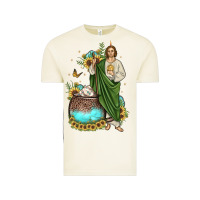 Vintage Arctic san judas coffee cup sunflower Vintage Tee - JahusDesignShop