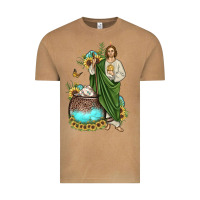Vintage Camel san judas coffee cup sunflower Vintage Tee - JahusDesignShop