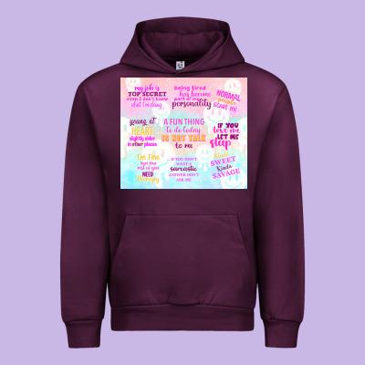 A Fun Thing To Do Today Is Not Talk To Me Urban Hoodie Designed By Tumblerdesignbyshophia