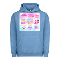Pigment Pebble Blue a fun thing to do today is not talk to me Urban Hoodie - TumblerDesignByShophia