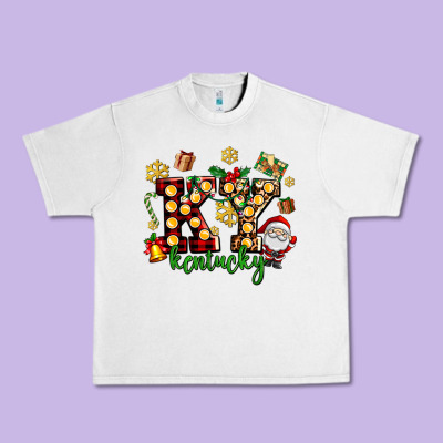 Ky Kentucky Christmas Urban Heavy Tee Designed By Adodesignshop