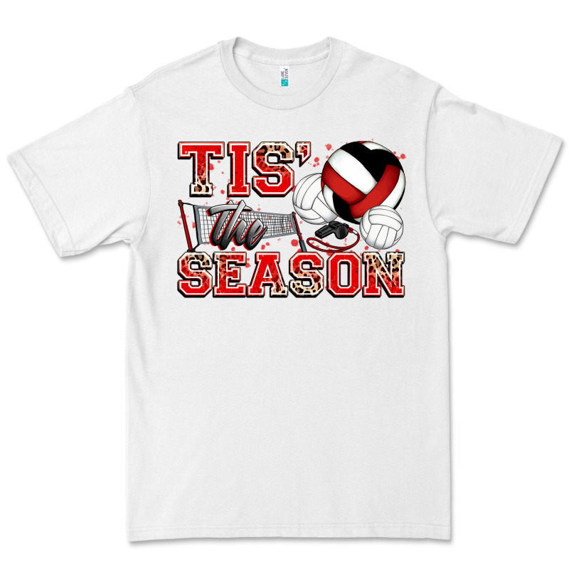 Tis' The Season Volleyball Premium Tee by Zillion Design Studio | Teevron