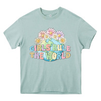 Arona girls run the world Heavy Core Tee - MaliasSmallBusiness