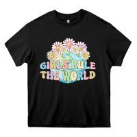 Black girls run the world Heavy Core Tee - MaliasSmallBusiness