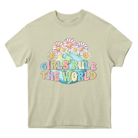 Mossy girls run the world Heavy Core Tee - MaliasSmallBusiness