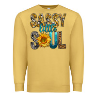 Antique Gold Sassy Little Soul Premium Sweatshirt - BundleAndBundleShop