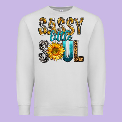 Sassy Little Soul Premium Sweatshirt Designed By Bundleandbundleshop