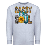 Heather Grey Sassy Little Soul Premium Sweatshirt - BundleAndBundleShop