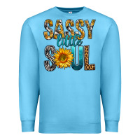 Ocean Blue Sassy Little Soul Premium Sweatshirt - BundleAndBundleShop