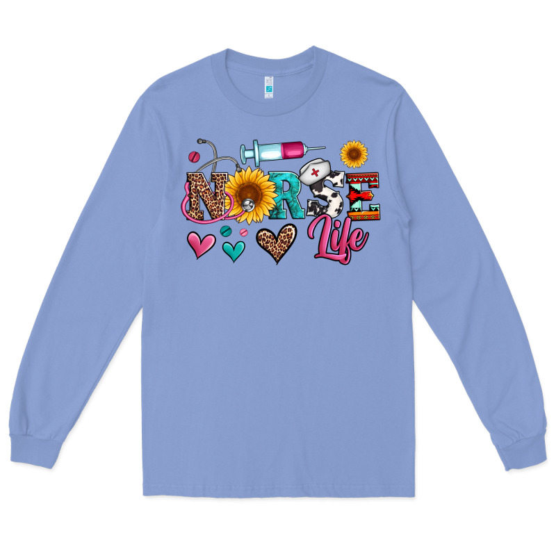 Western Nurse Life Long Sleeve Tee by Artiststas | Teevron