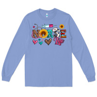 Colony Blue western nurse life Long Sleeve Tee - Artiststas