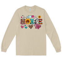Mushroom western nurse life Long Sleeve Tee - Artiststas