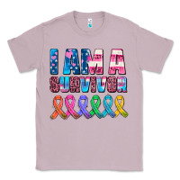 Lilac i am a survivor with all cancer ribbons Classic Tee - AdoDesignShop