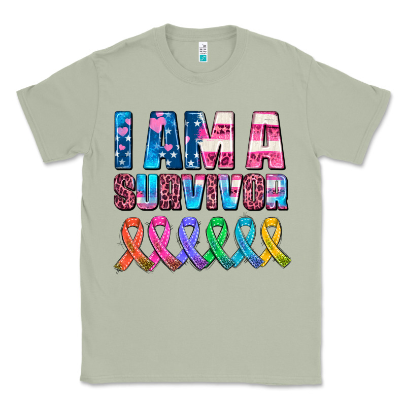 I Am A Survivor With All Cancer Ribbons Classic Tee by AdoDesignShop | Teevron