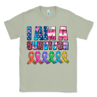 Matcha i am a survivor with all cancer ribbons Classic Tee - AdoDesignShop