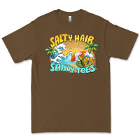 Cacao salty hair sandy toes summer Premium Tee - BarkalooDesign