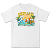 White salty hair sandy toes summer Premium Tee - BarkalooDesign