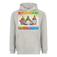 Moon Dust christmas lights gnome Heavyweight Hoodie - MaliasSmallBusiness
