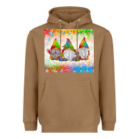 Toasted Coconut christmas lights gnome Heavyweight Hoodie - MaliasSmallBusiness