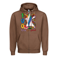 Chestnut 100 days of school Zipper Hoodie - MaliasSmallBusiness